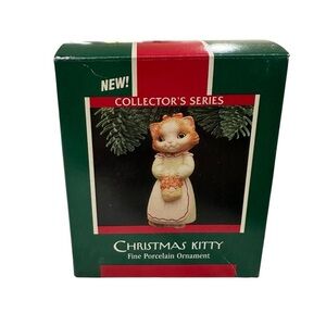 Hallmark Keepsake Ornament‎ ‘Christmas Kitty’ 1989